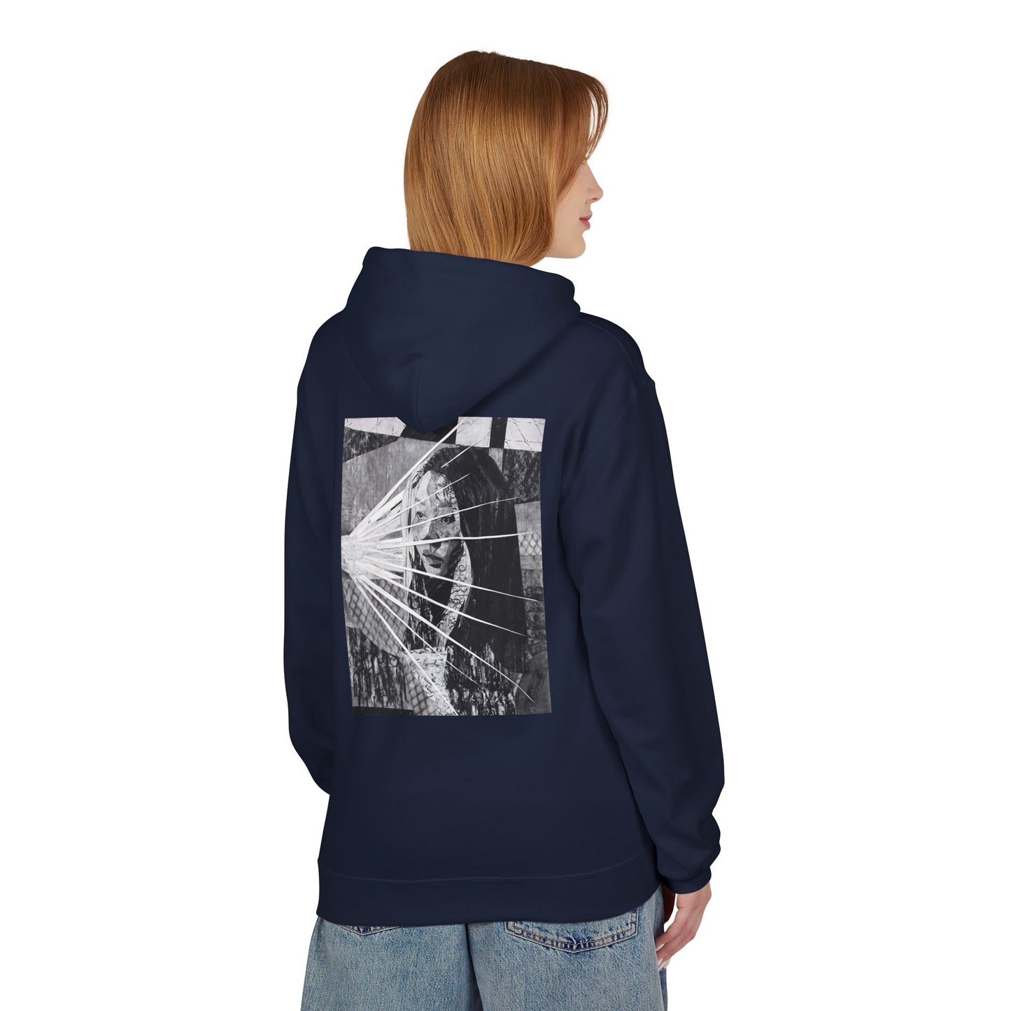 Self Portrait by Mika Retro-Inspired Fleece Hoodie - Option 3