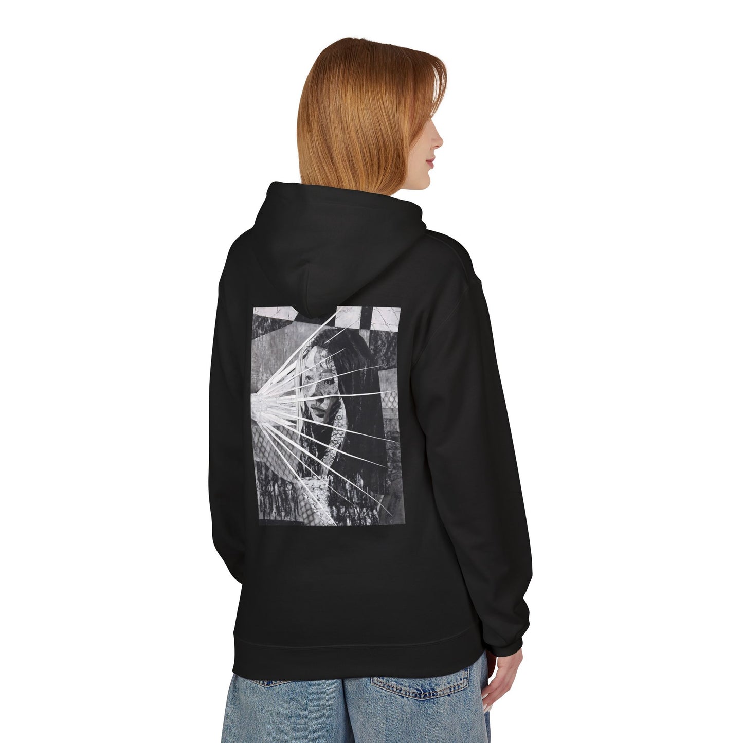 Self Portrait by Mika Retro-Inspired Fleece Hoodie - Option 3