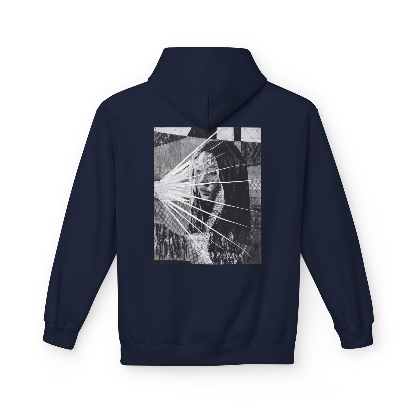 Self Portrait by Mika Retro-Inspired Fleece Hoodie - Option 3
