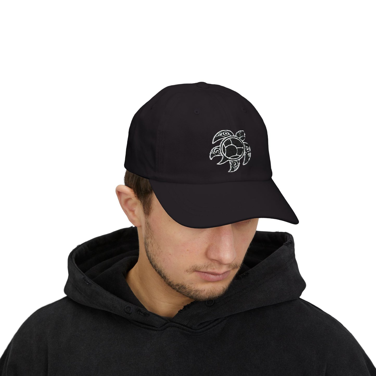 Tribal Turtle Vibes Dad Cap Deep Sea Spirit Edition