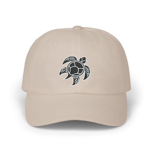 Tribal Turtle Vibes Dad Cap Deep Sea Spirit Edition
