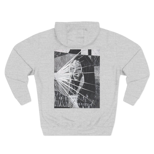 Self Portrait by Mika Stylish Three-Panel Fleece Hoodie Option 2