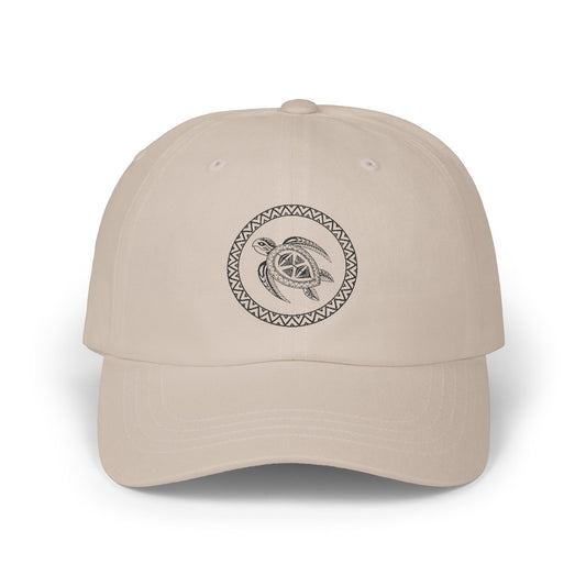 Tribal Turtle Vibes Dad Cap Coastal Roots Edition
