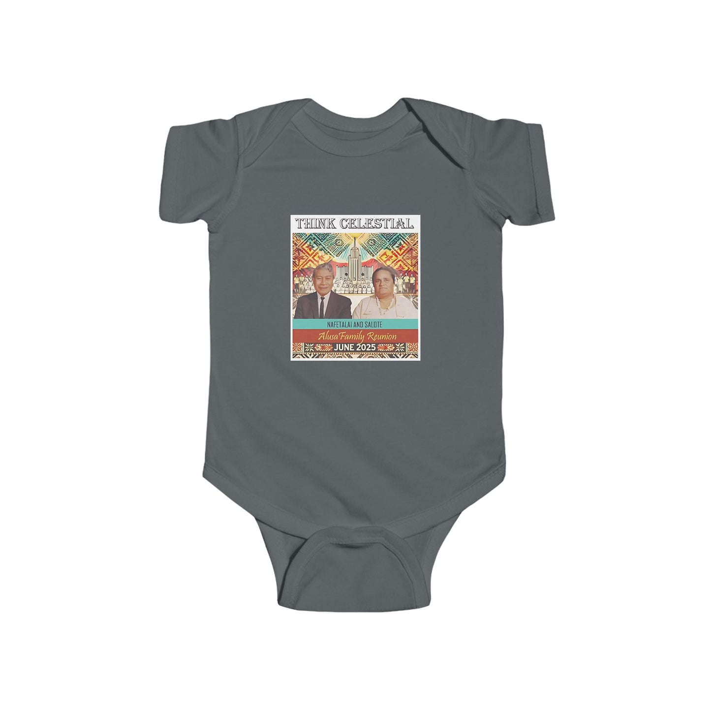 Ana's Personalized Family Reunion Infant Bodysuit