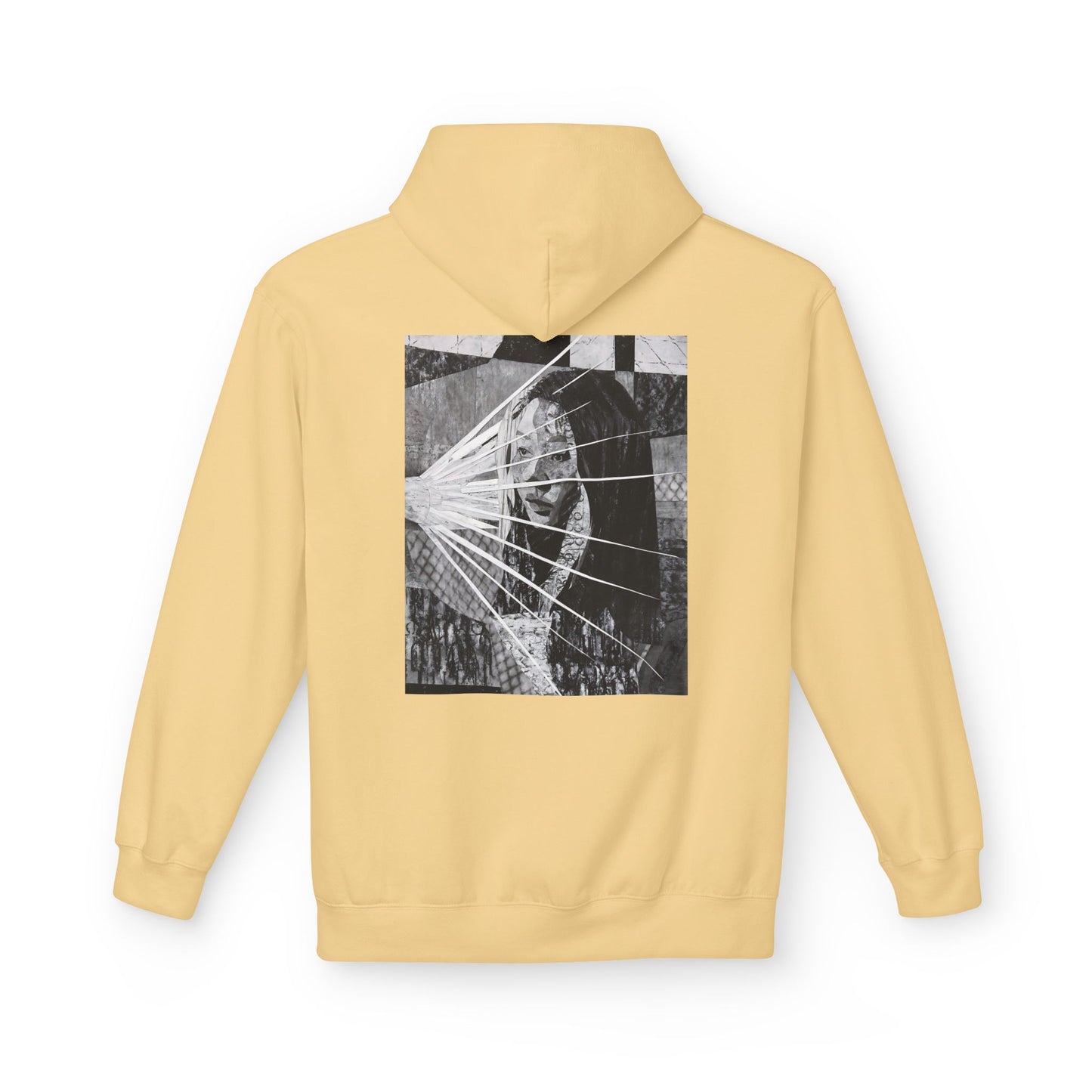 Self Portrait by Mika Retro-Inspired Fleece Hoodie - Option 3