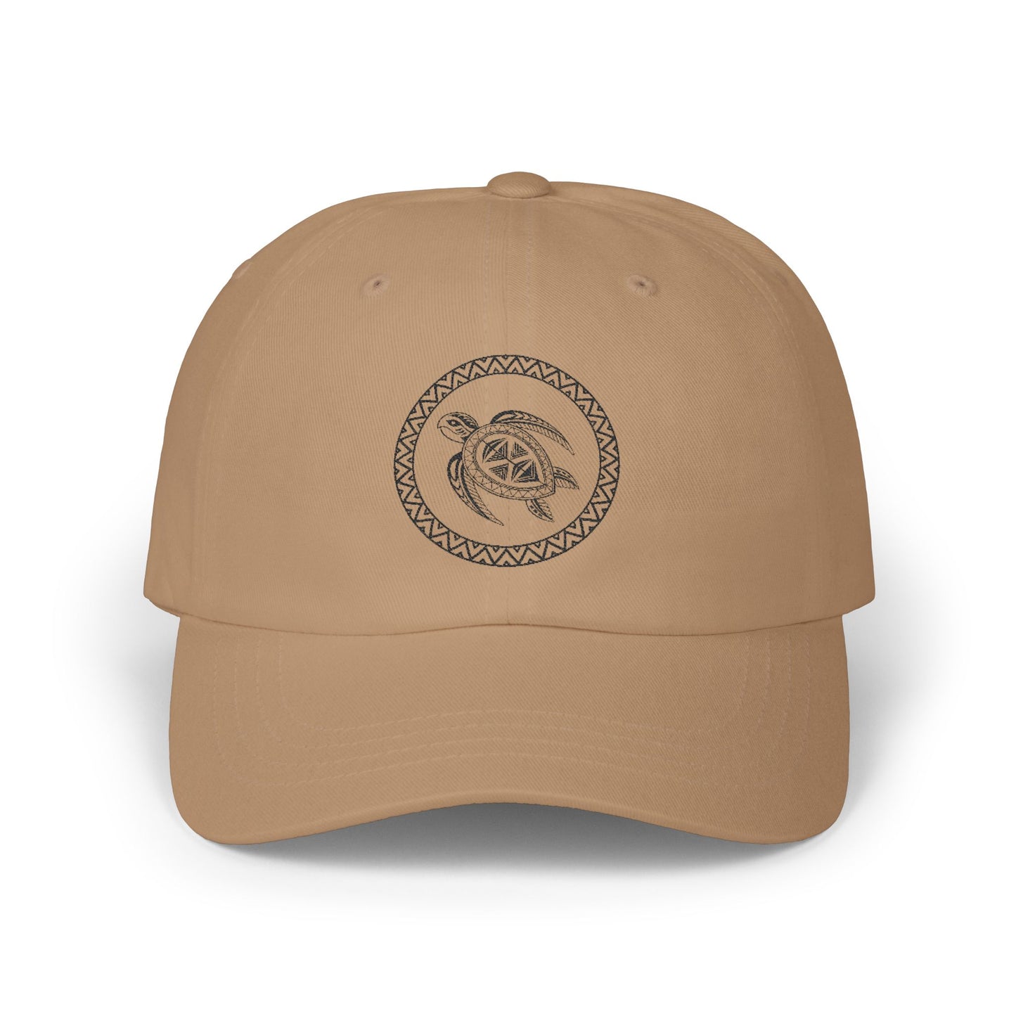 Tribal Turtle Vibes Dad Cap Coastal Roots Edition