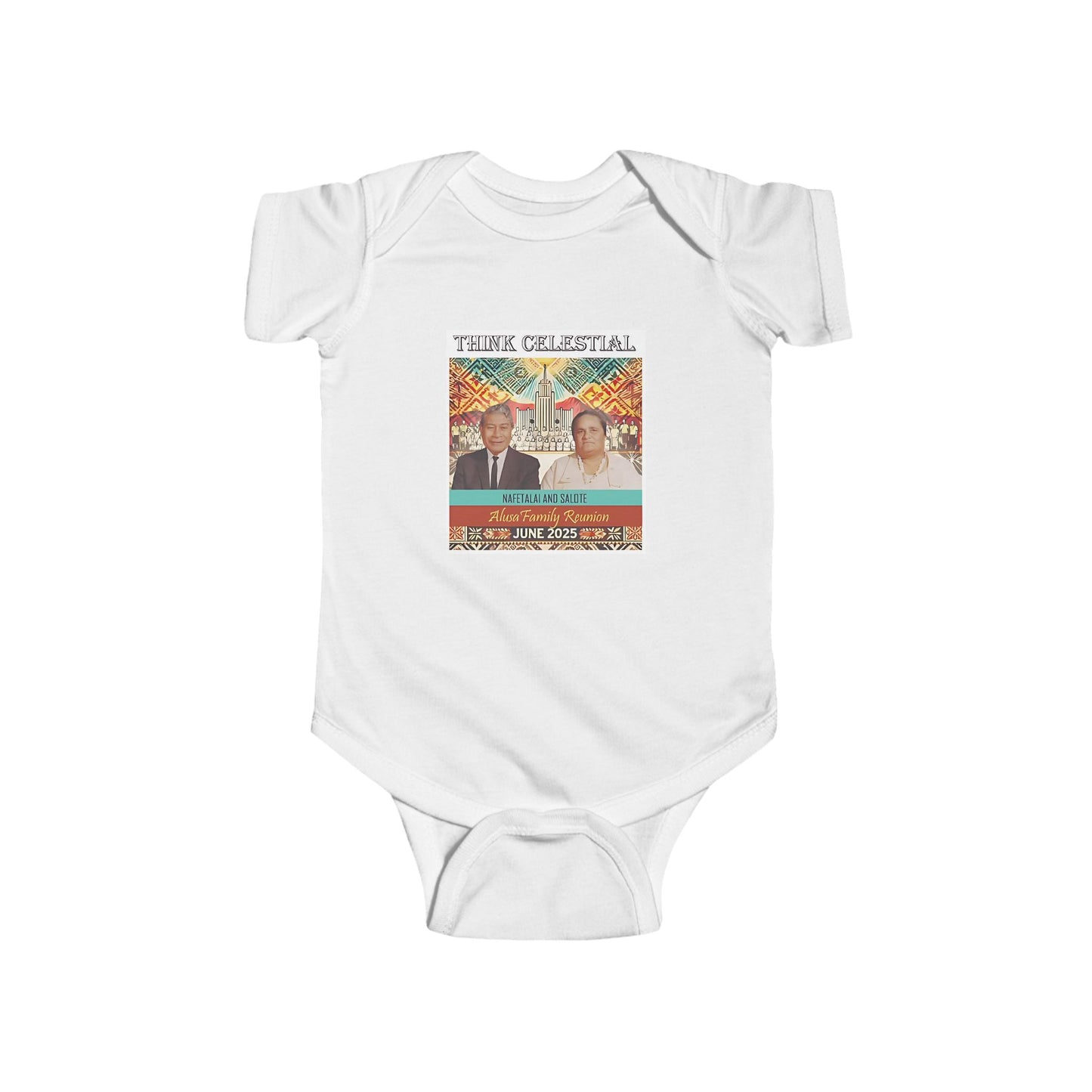 Alisi's Personalized Family Reunion Infant Bodysuit