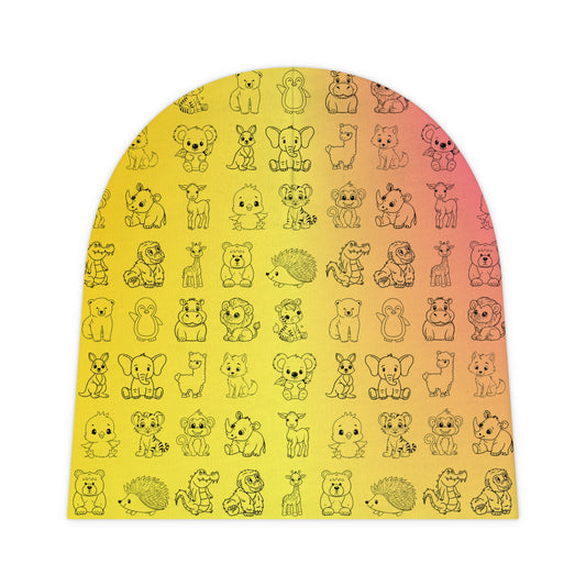 Sunrise Cute Animal Baby Beanie - Soft Cotton Hat for Infants & Toddlers
