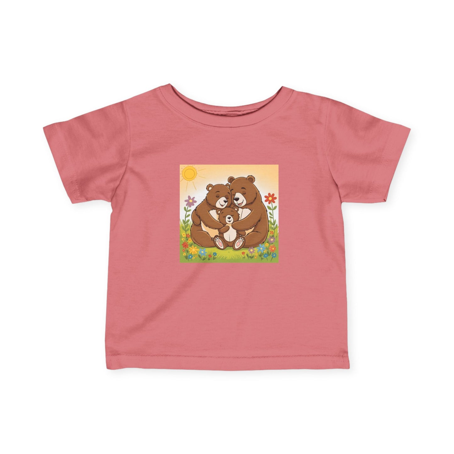 Cute Bear Family Infant Tee - Adorable T-Shirt