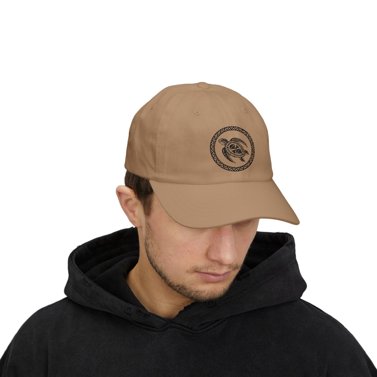 Tribal Turtle Vibes Dad Cap Coastal Roots Edition