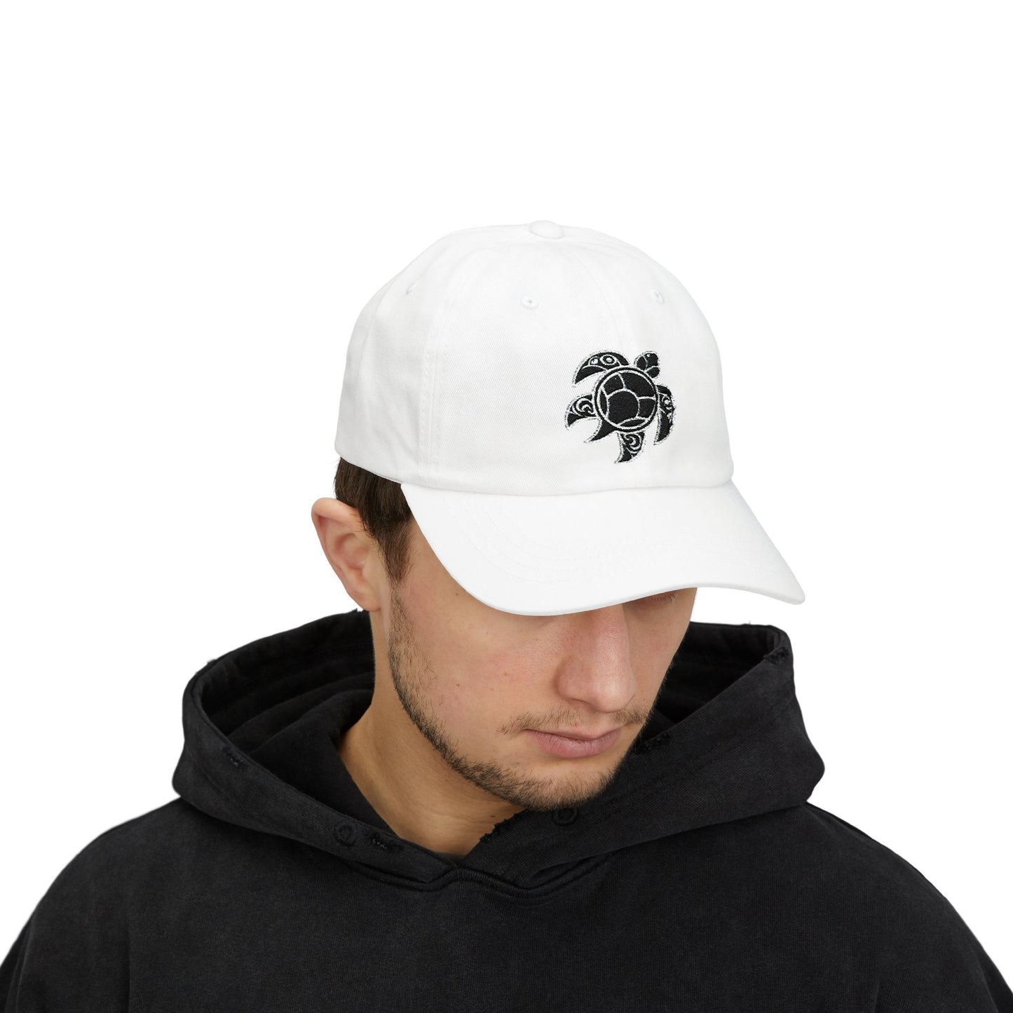 Tribal Turtle Vibes Dad Cap Deep Sea Spirit Edition