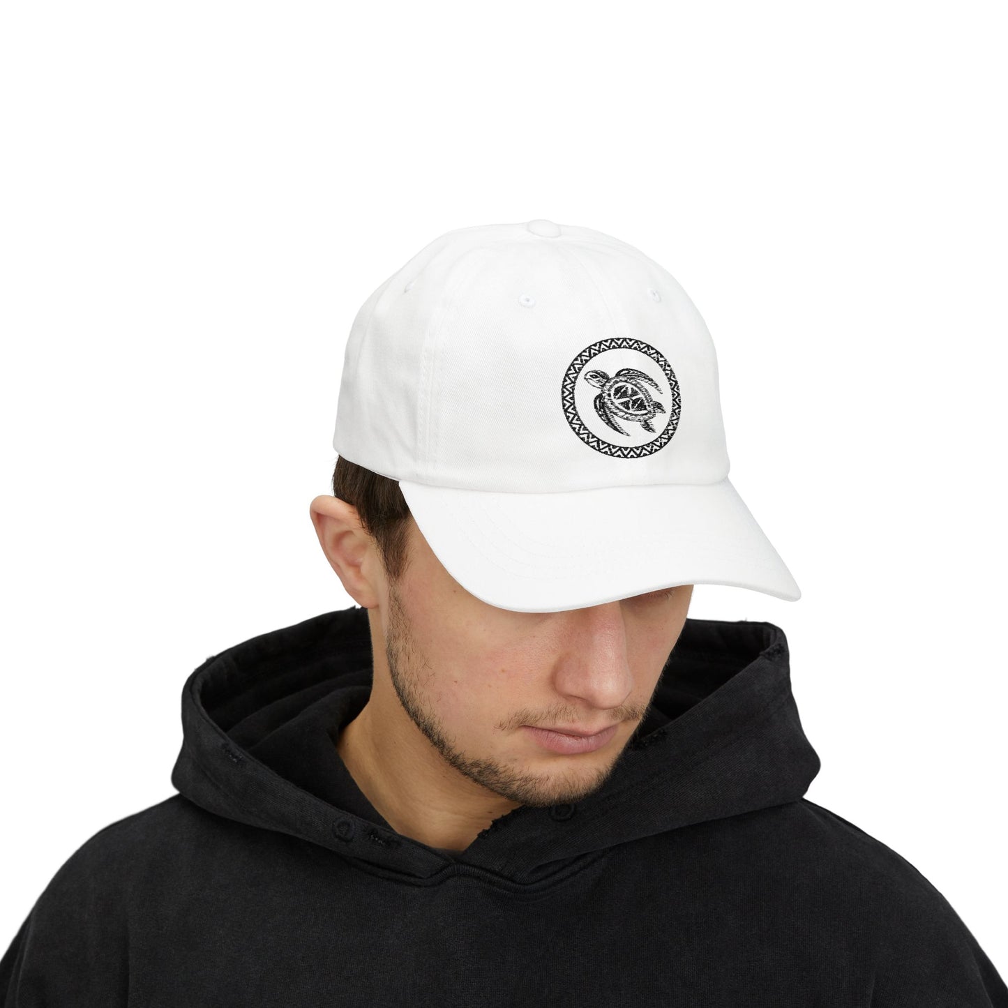 Tribal Turtle Vibes Dad Cap Coastal Roots Edition