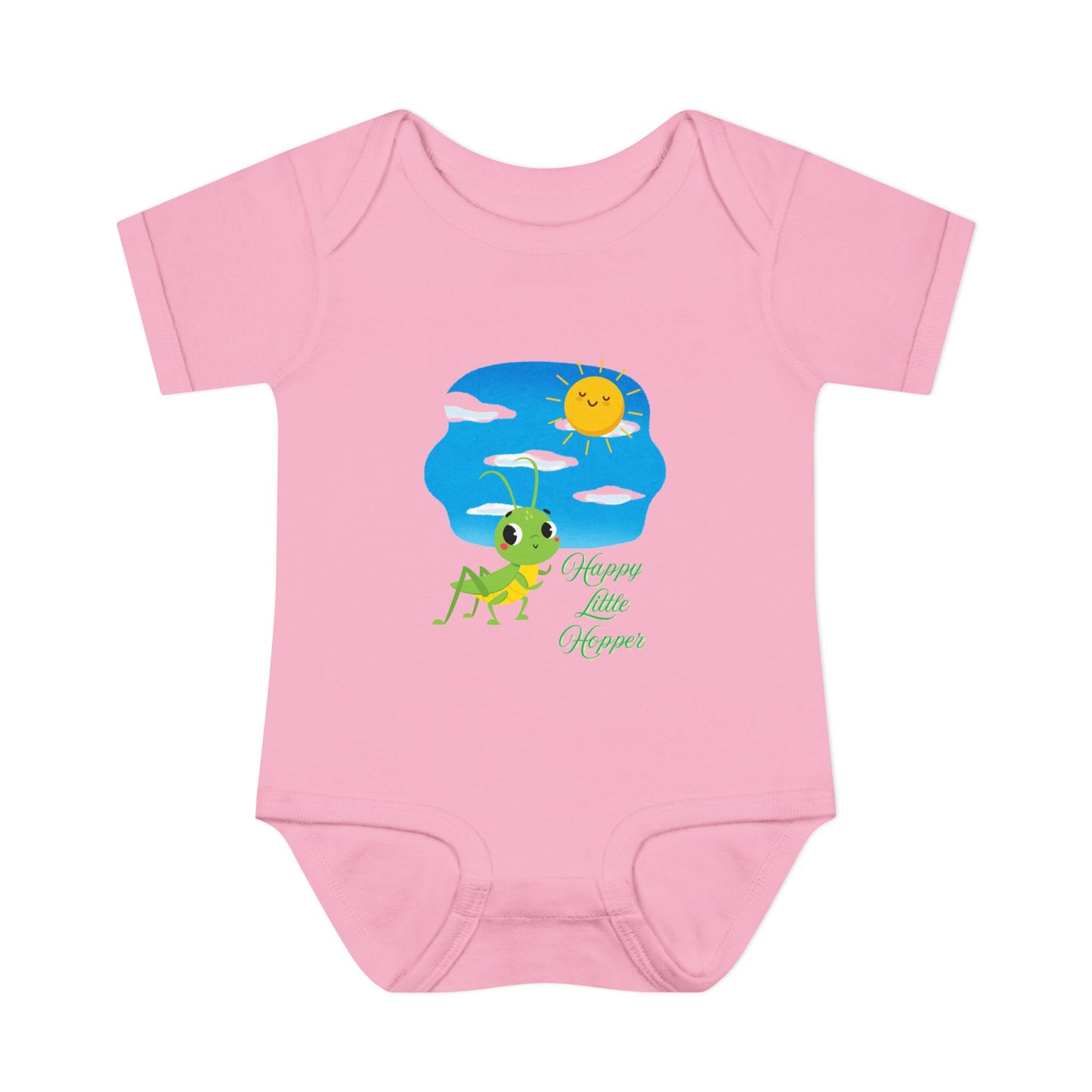 Happy Little Hopper Bodysuit for Infants