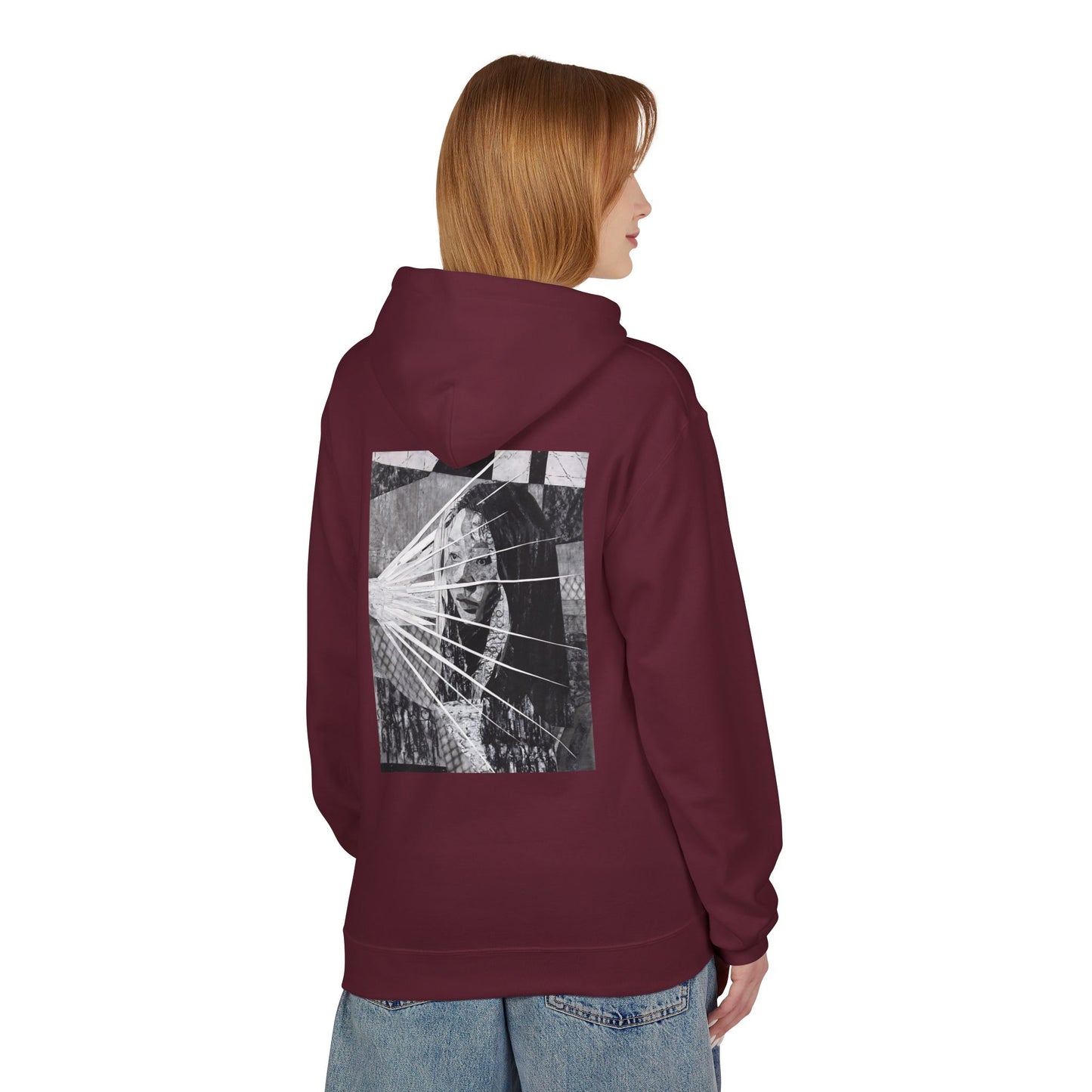 Self Portrait by Mika Retro-Inspired Fleece Hoodie - Option 3