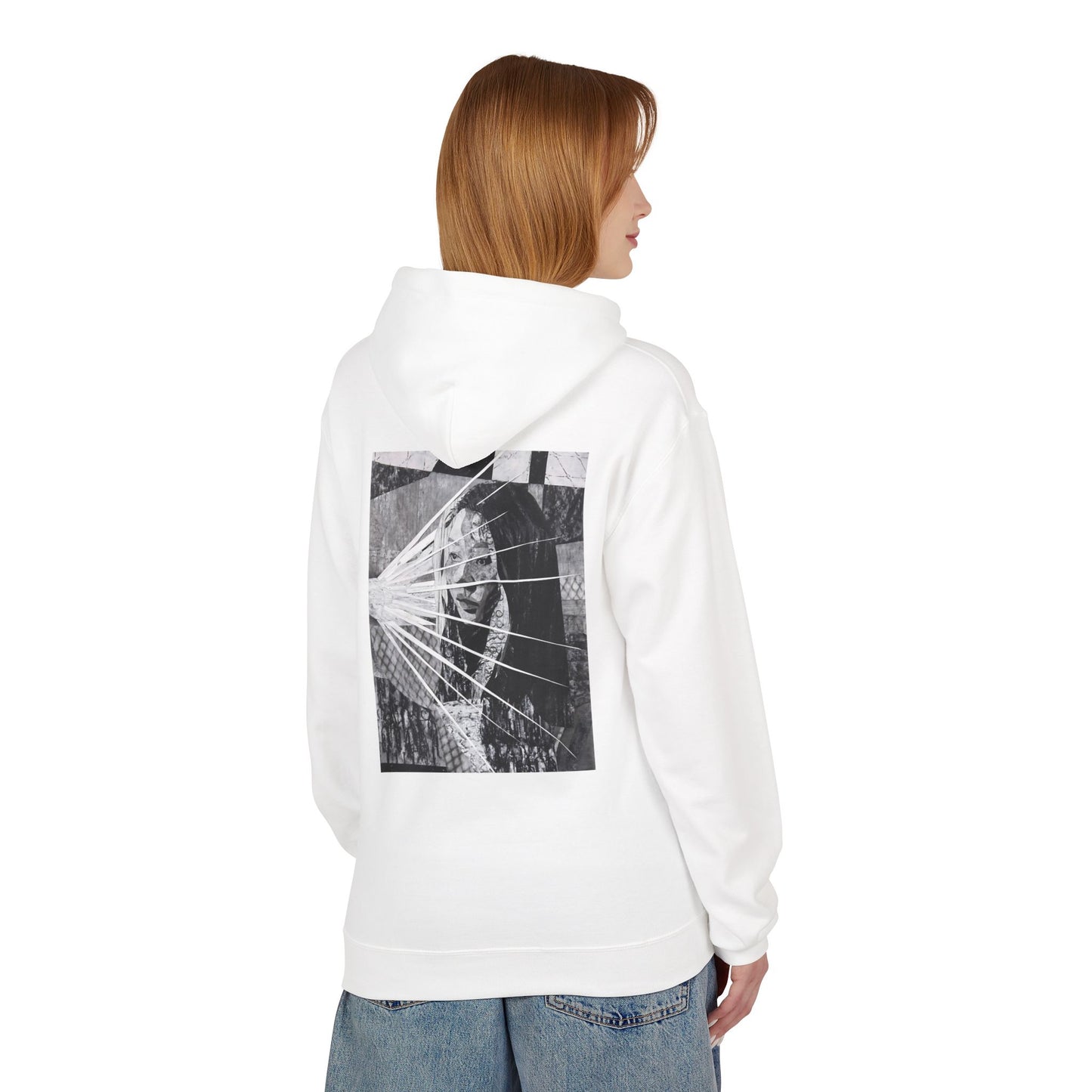 Self Portrait by Mika Retro-Inspired Fleece Hoodie - Option 3