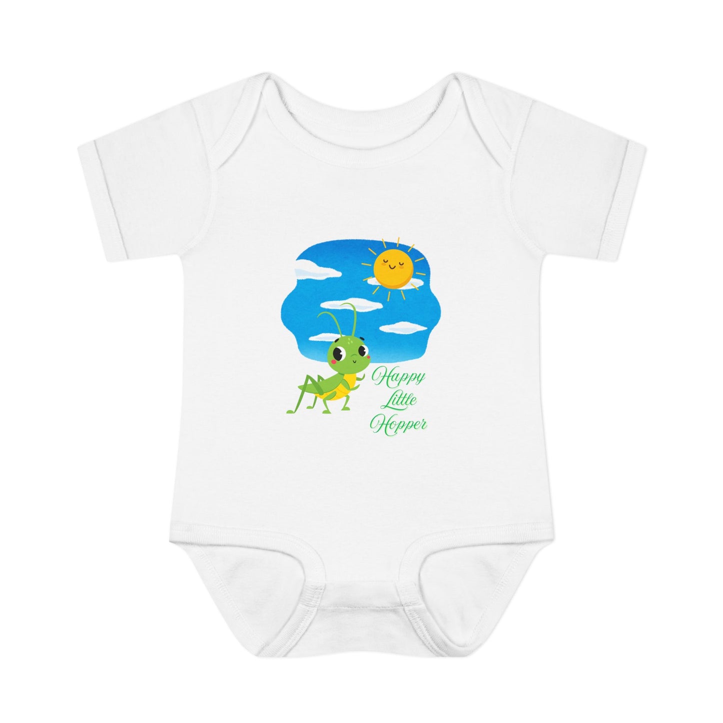 Happy Little Hopper Bodysuit for Infants