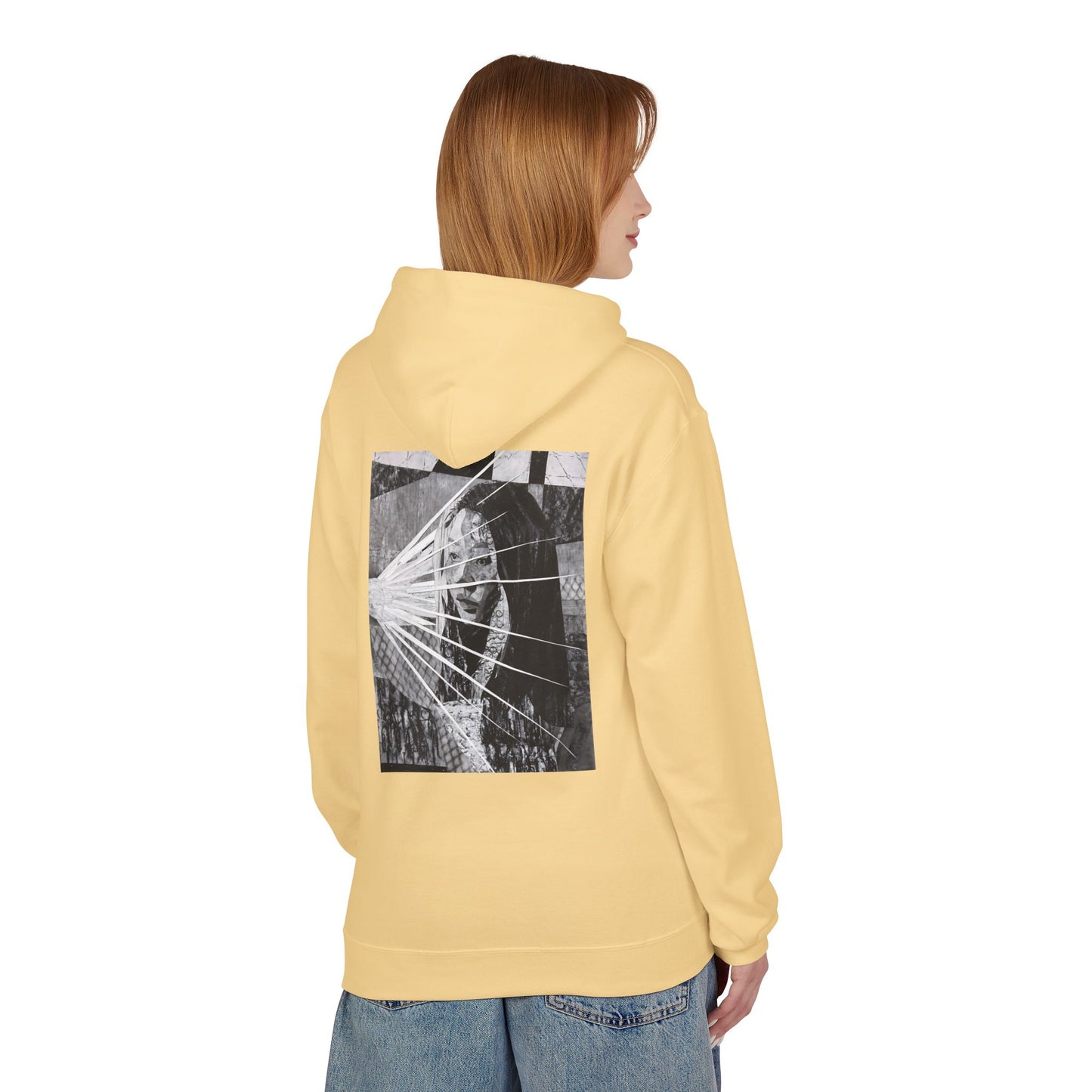 Self Portrait by Mika Retro-Inspired Fleece Hoodie - Option 3