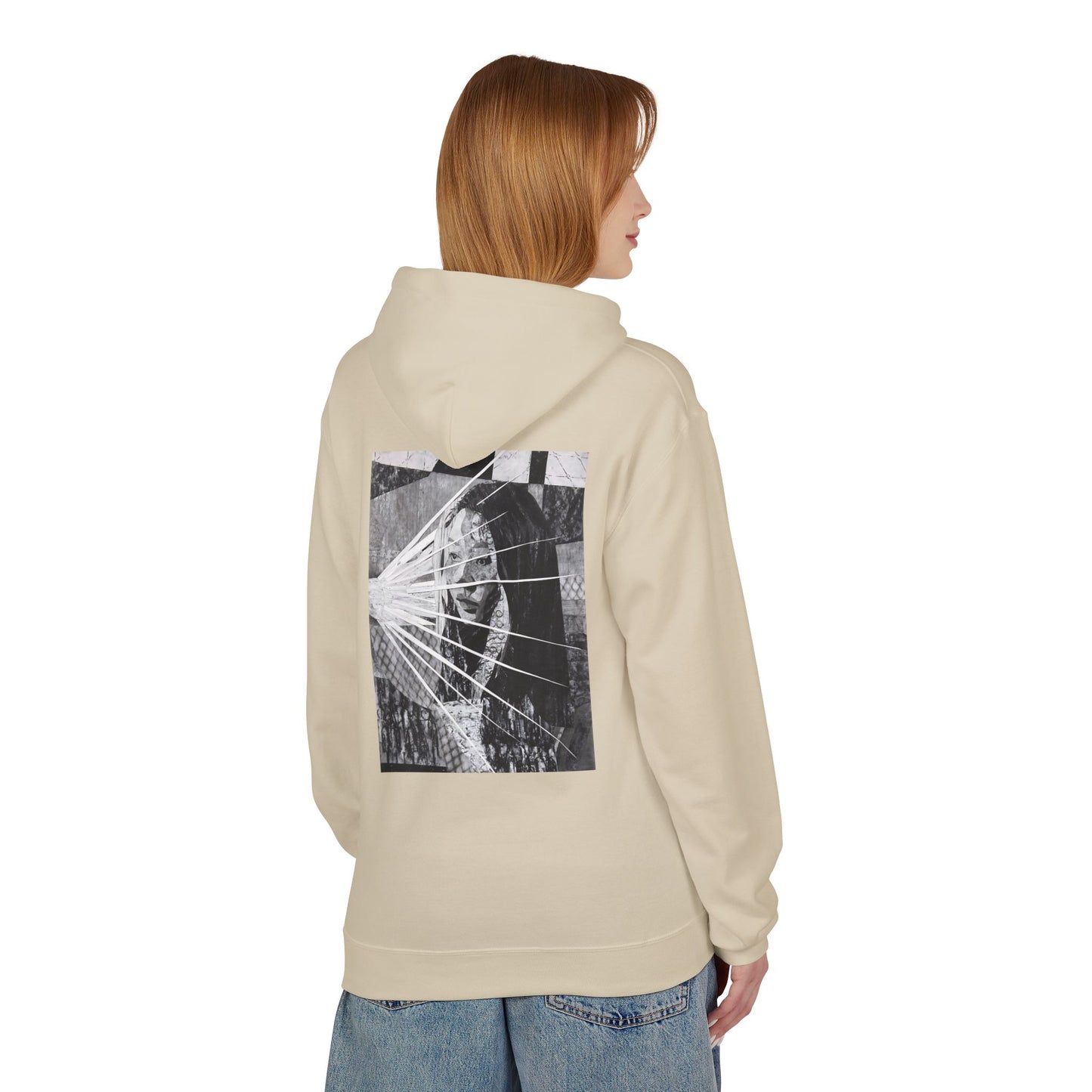 Self Portrait by Mika Retro-Inspired Fleece Hoodie - Option 3