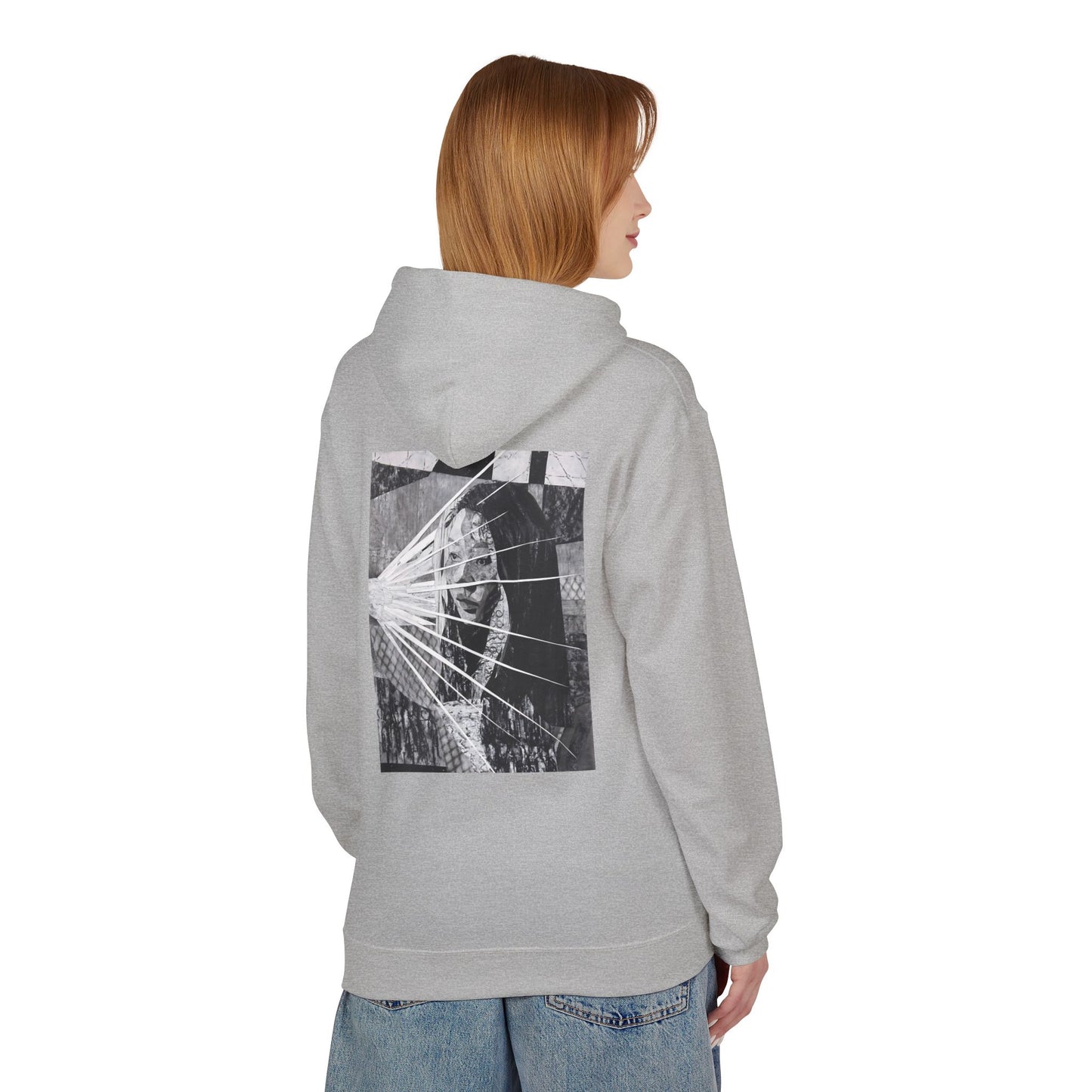Self Portrait by Mika Retro-Inspired Fleece Hoodie - Option 3