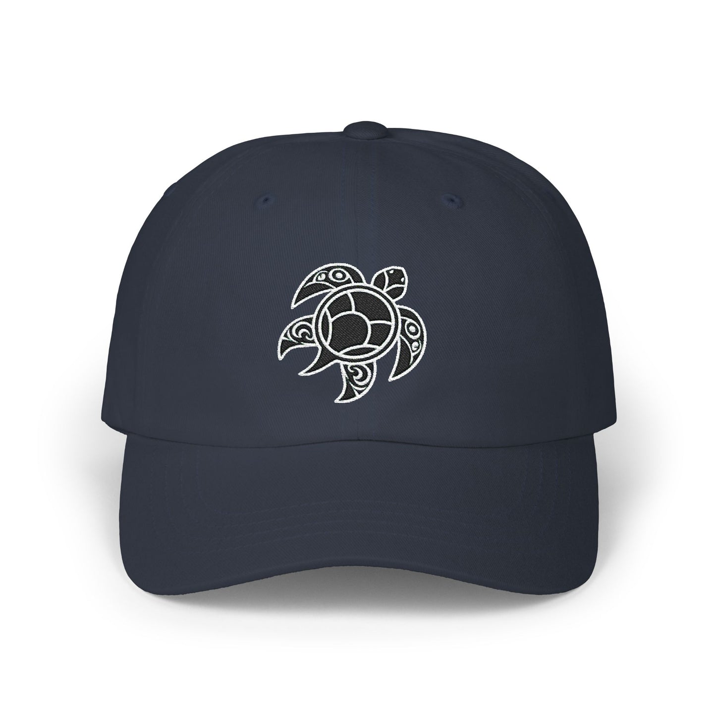 Tribal Turtle Vibes Dad Cap Deep Sea Spirit Edition