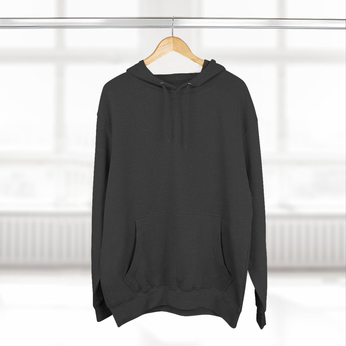 Metal Transparent by Mika Stylish Three-Panel Fleece Hoodie - Option 2