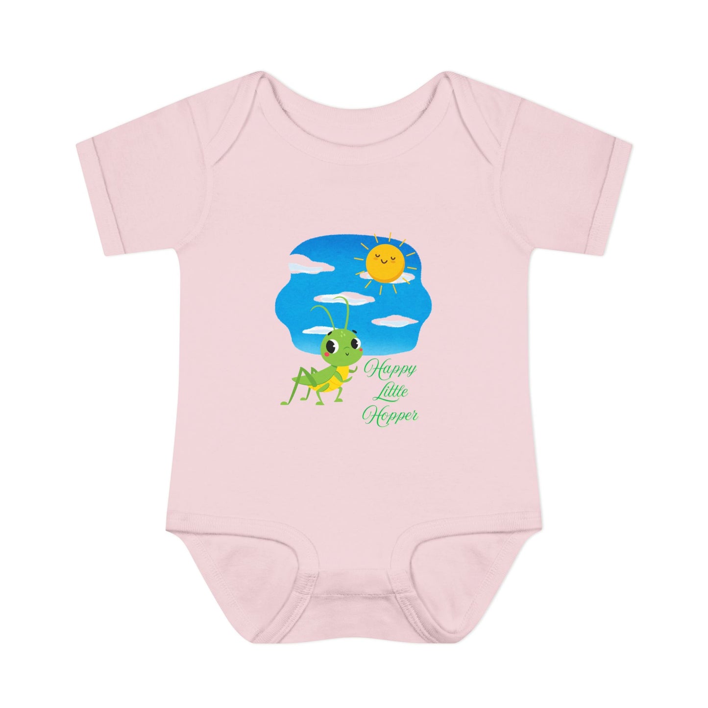 Happy Little Hopper Bodysuit for Infants