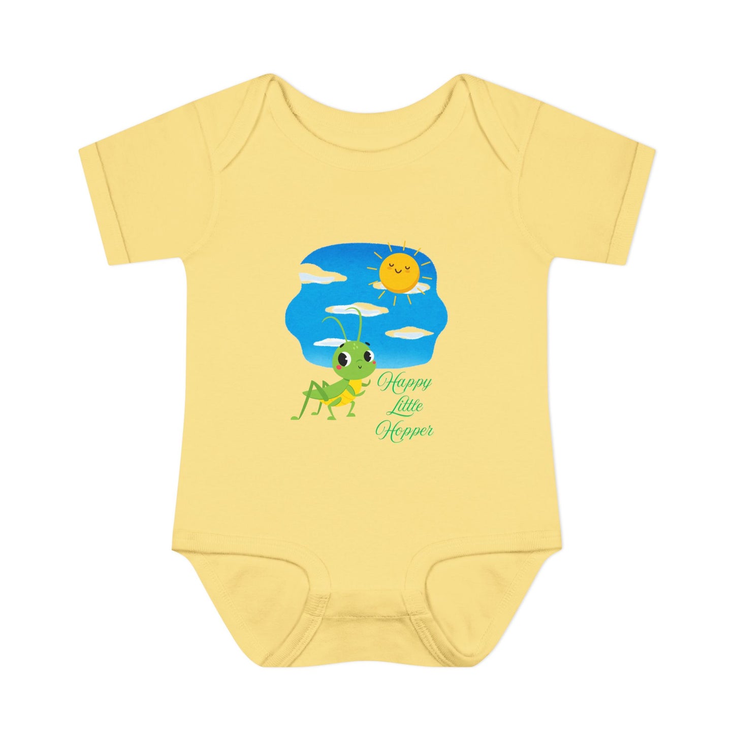 Happy Little Hopper Bodysuit for Infants