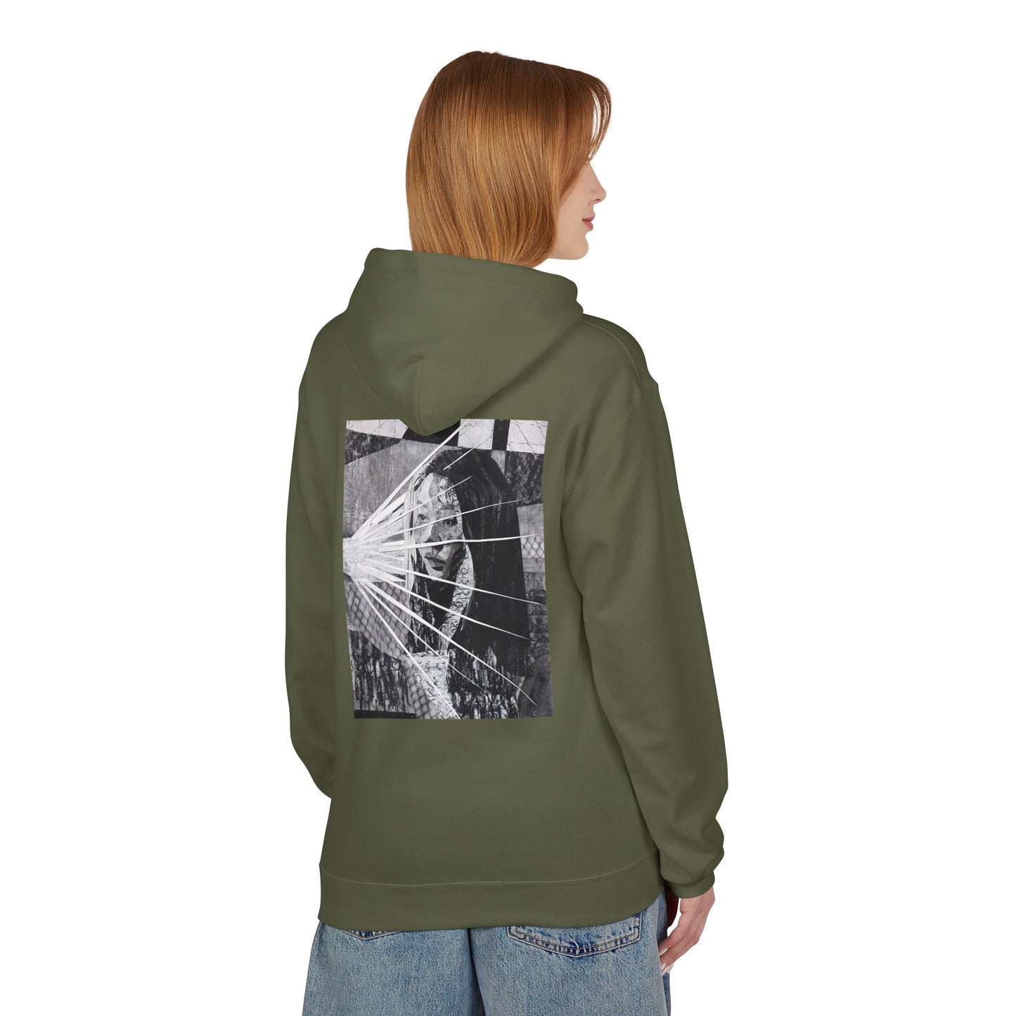 Self Portrait by Mika Retro-Inspired Fleece Hoodie - Option 3