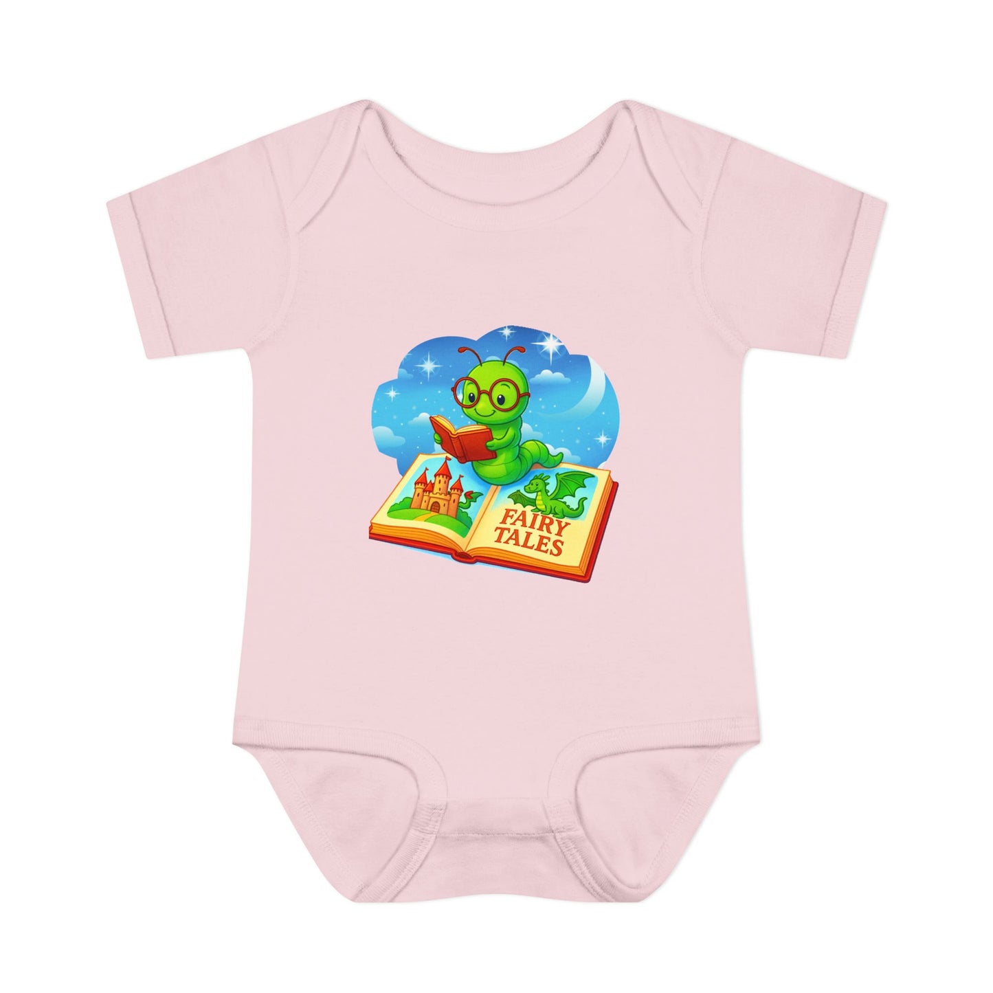 Cute Caterpillar Storytime Bodysuit for Infants