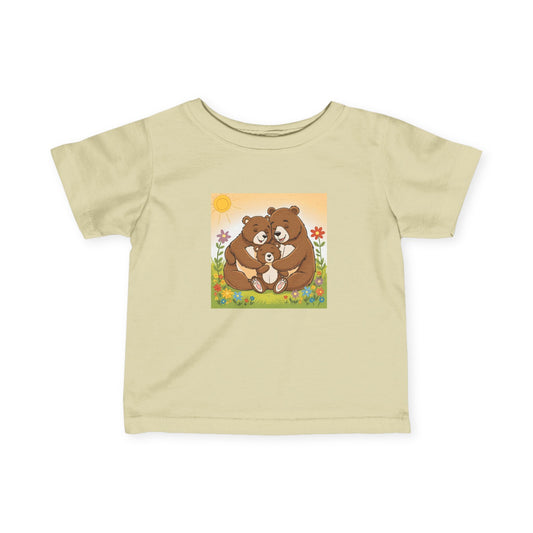 Cute Bear Family Infant Tee - Adorable T-Shirt