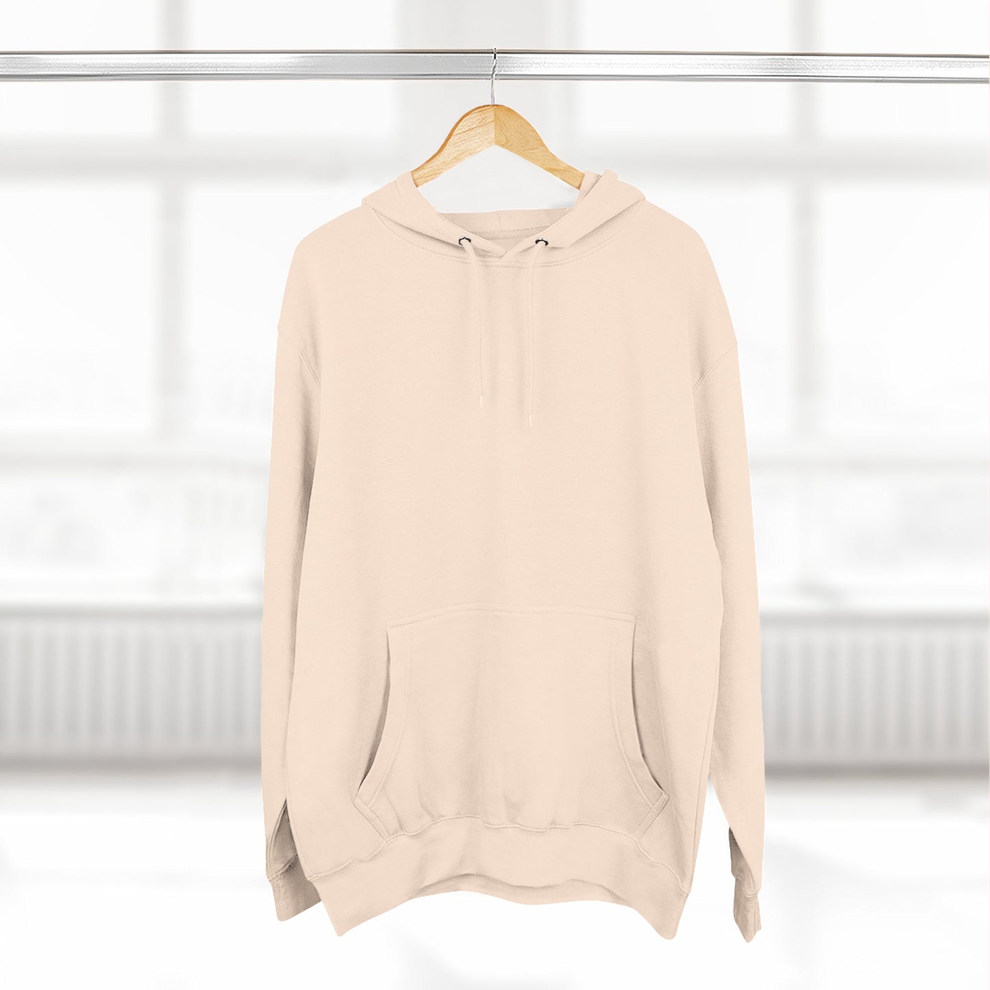 Metal Transparent by Mika Stylish Three-Panel Fleece Hoodie - Option 2