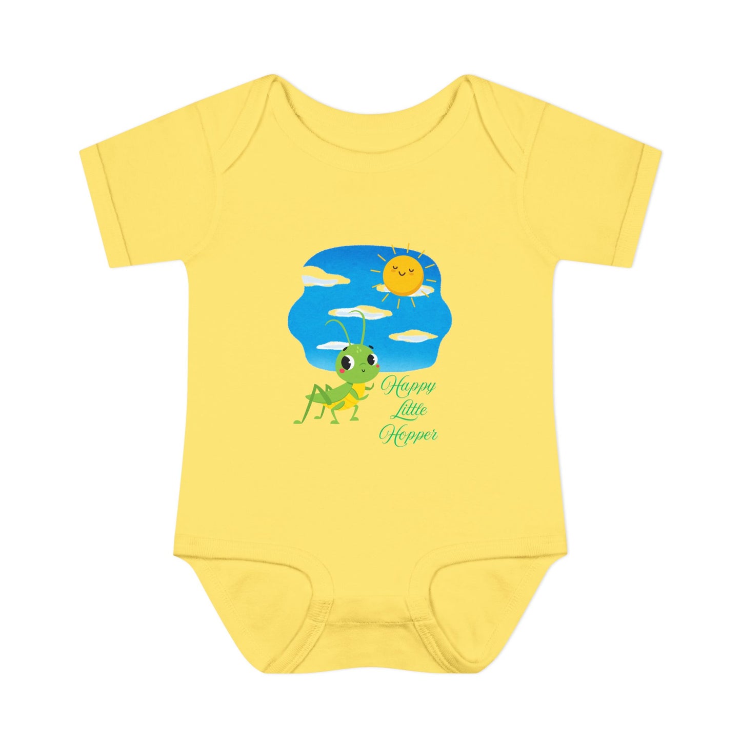 Happy Little Hopper Bodysuit for Infants