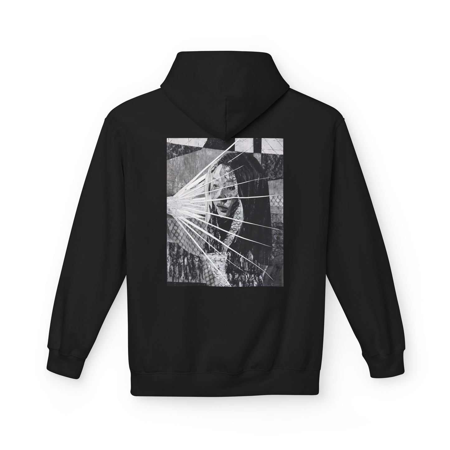 Self Portrait by Mika Retro-Inspired Fleece Hoodie - Option 3