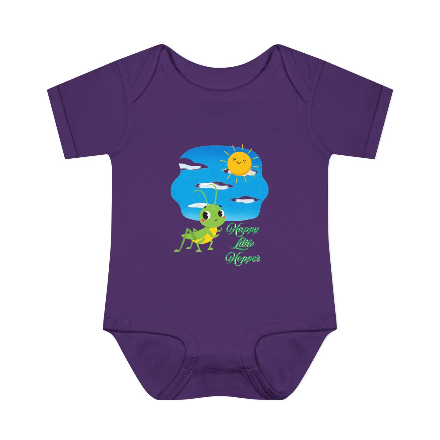 Happy Little Hopper Bodysuit for Infants