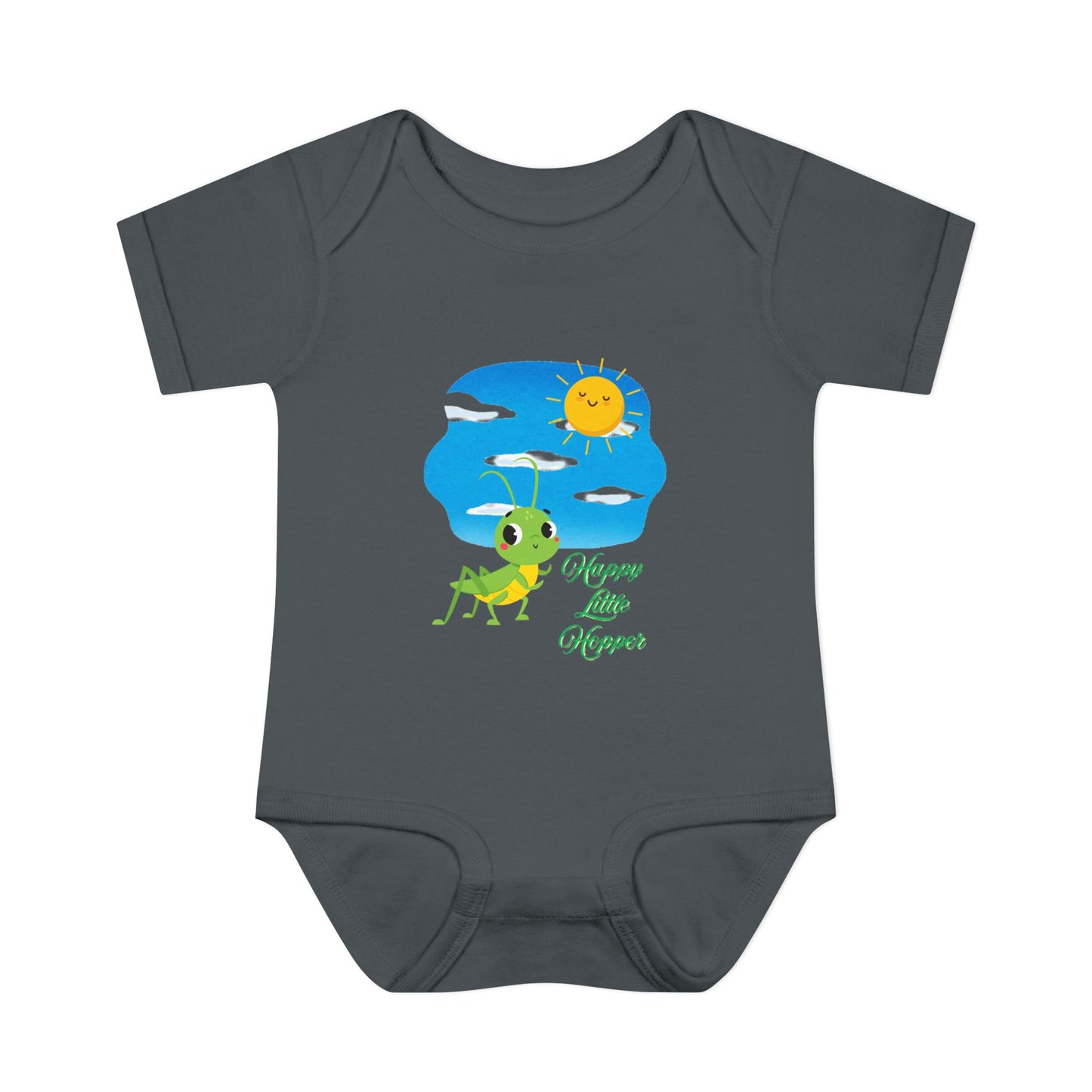 Happy Little Hopper Bodysuit for Infants