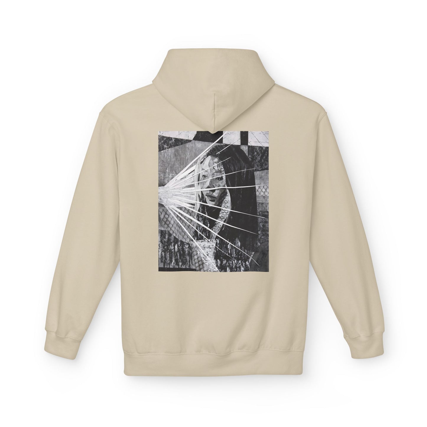 Self Portrait by Mika Retro-Inspired Fleece Hoodie - Option 3