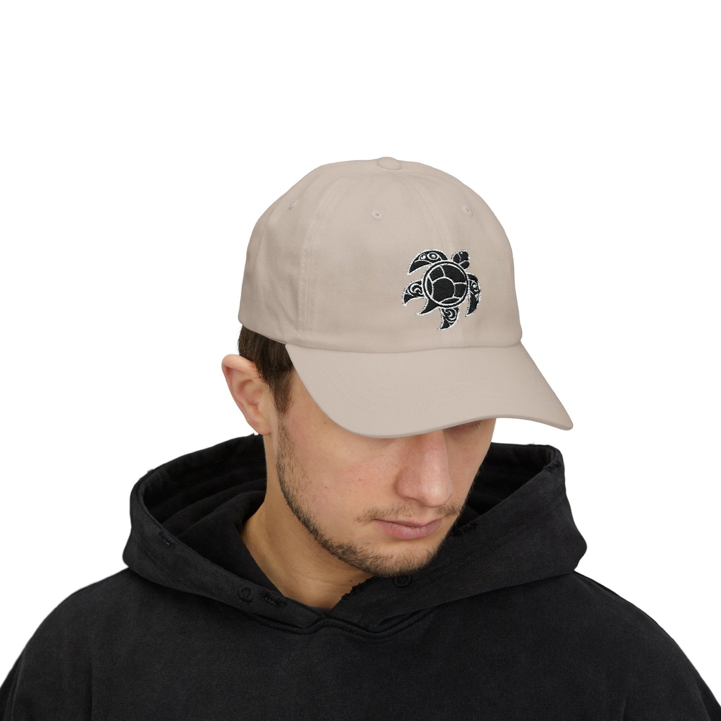 Tribal Turtle Vibes Dad Cap Deep Sea Spirit Edition