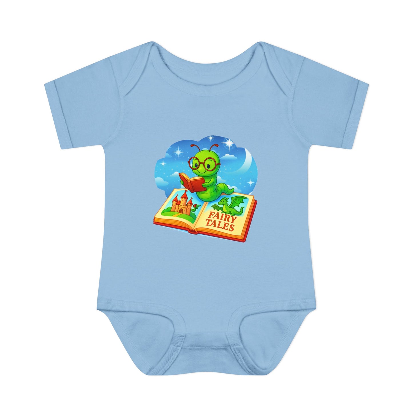 Cute Caterpillar Storytime Bodysuit for Infants