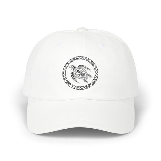Tribal Turtle Vibes Dad Cap Coastal Roots Edition