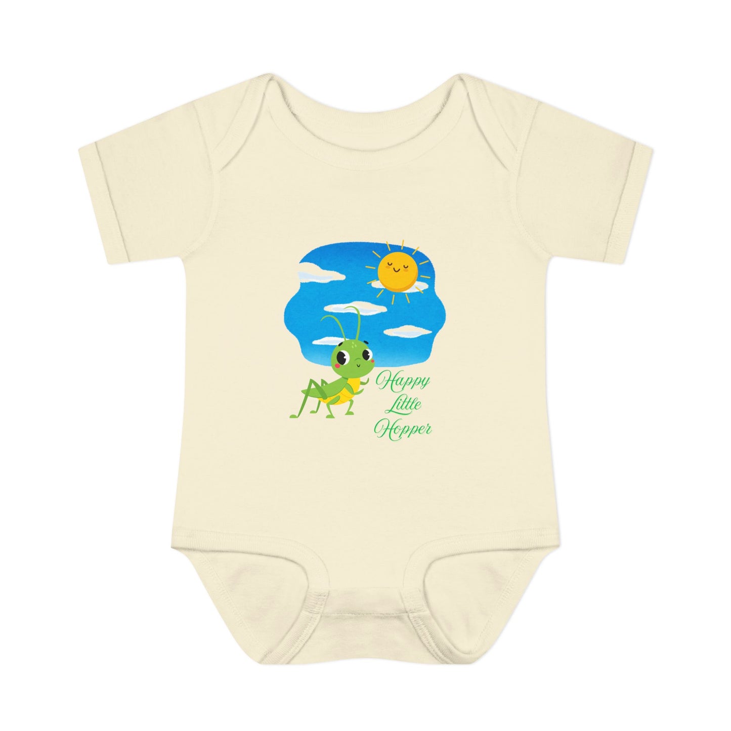 Happy Little Hopper Bodysuit for Infants