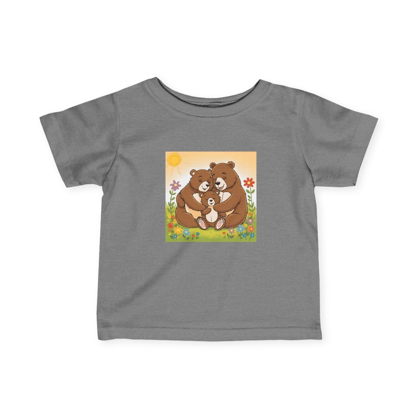 Cute Bear Family Infant Tee - Adorable T-Shirt