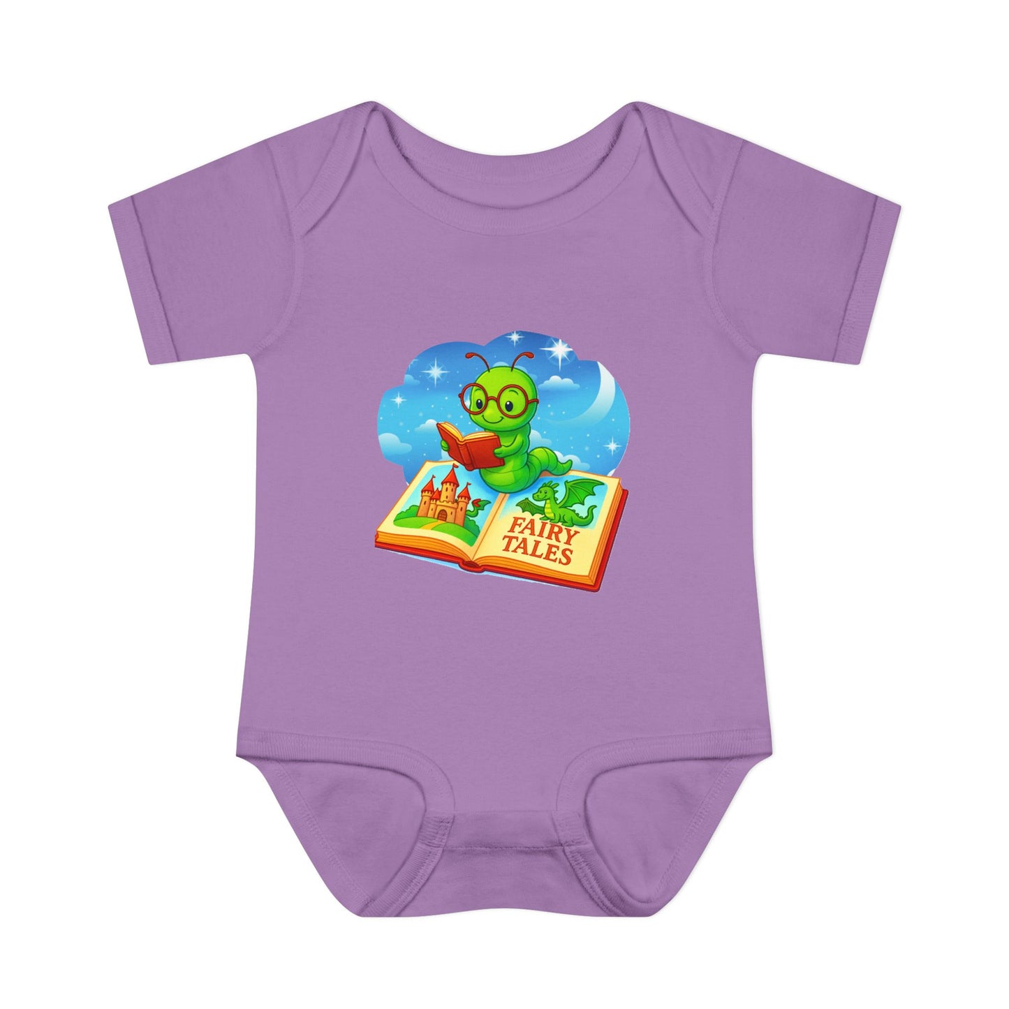 Cute Caterpillar Storytime Bodysuit for Infants