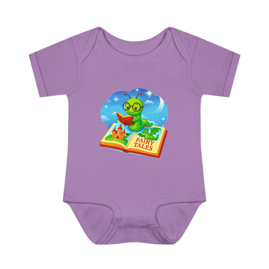 Cute Caterpillar Storytime Bodysuit for Infants