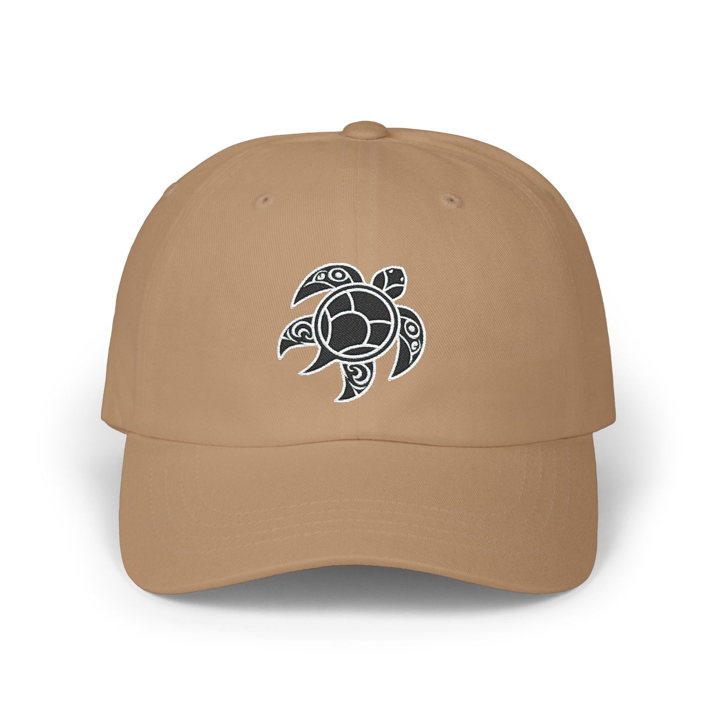 Tribal Turtle Vibes Dad Cap Deep Sea Spirit Edition