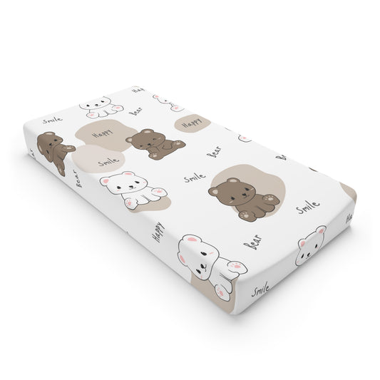 Bear Necessities Baby Changing Pad Cover