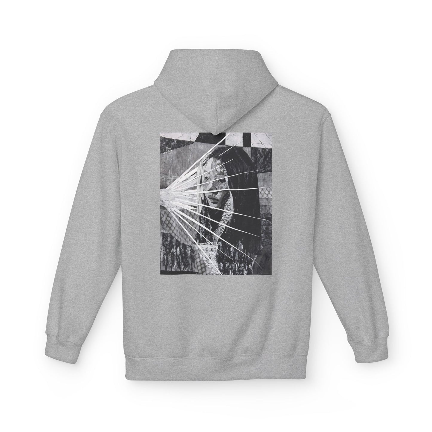 Self Portrait by Mika Retro-Inspired Fleece Hoodie - Option 3