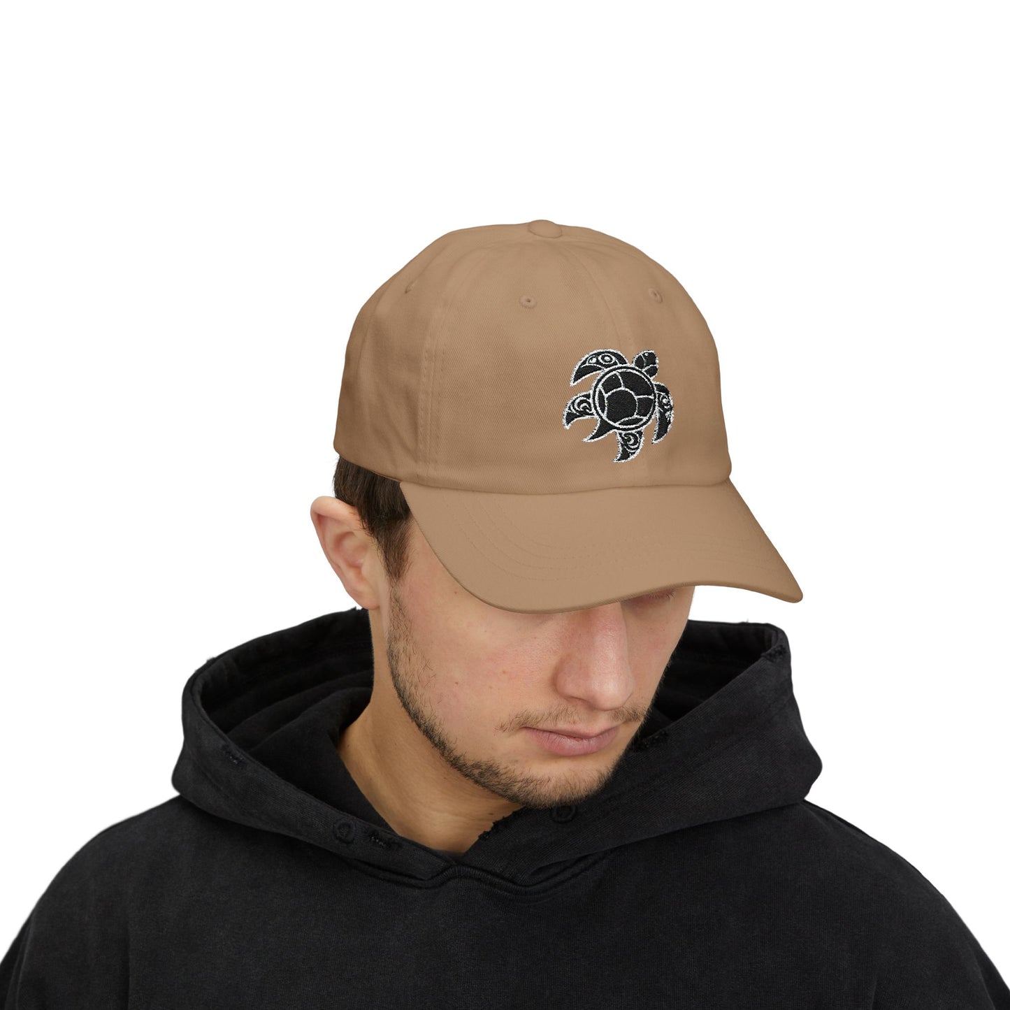 Tribal Turtle Vibes Dad Cap Deep Sea Spirit Edition