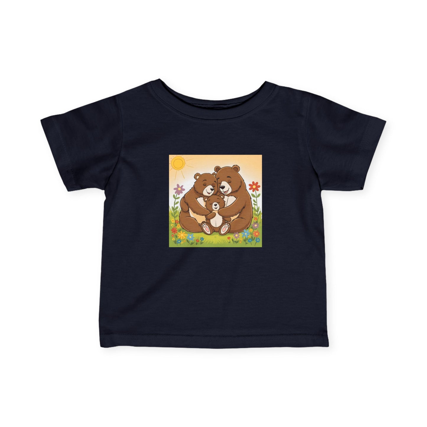 Cute Bear Family Infant Tee - Adorable T-Shirt
