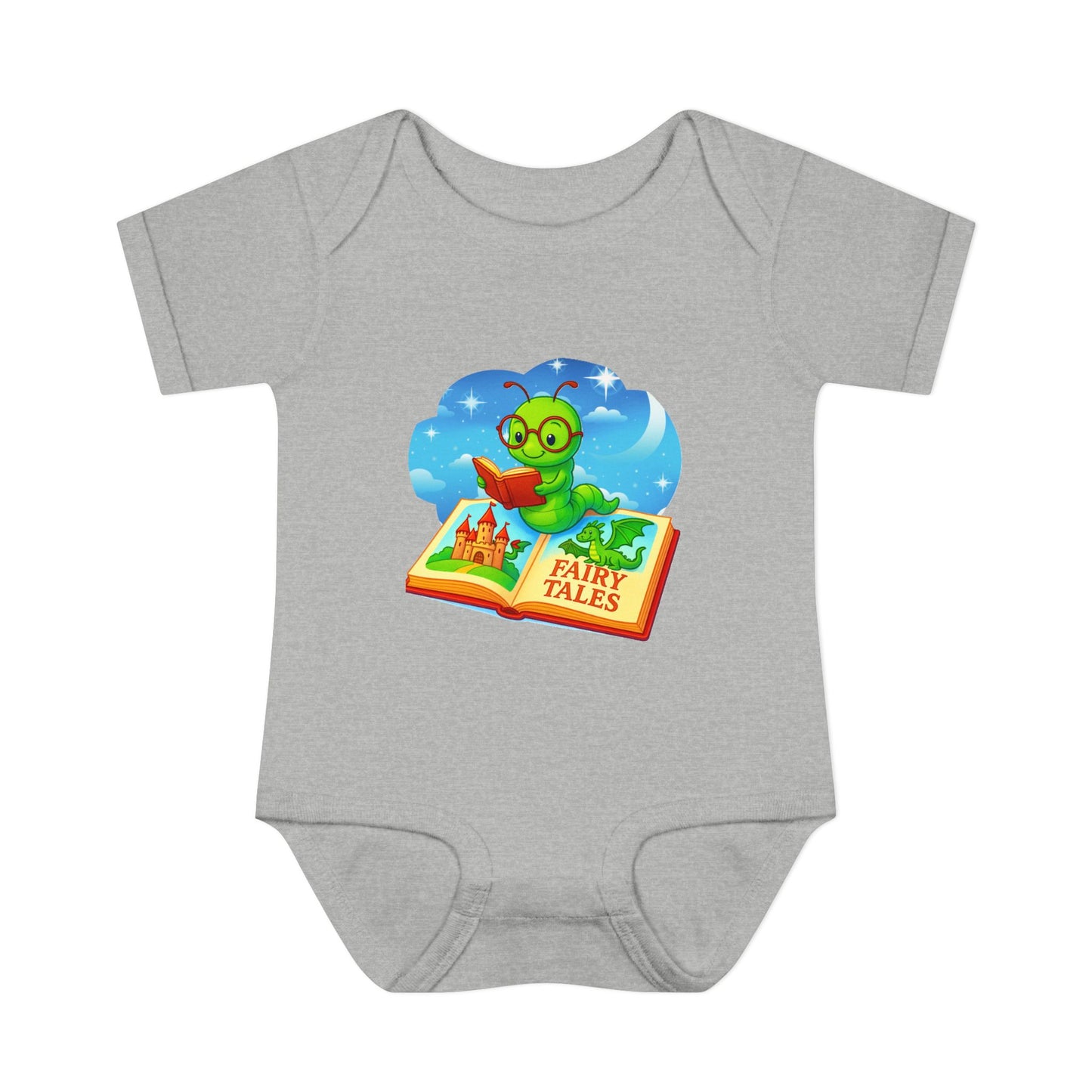 Cute Caterpillar Storytime Bodysuit for Infants