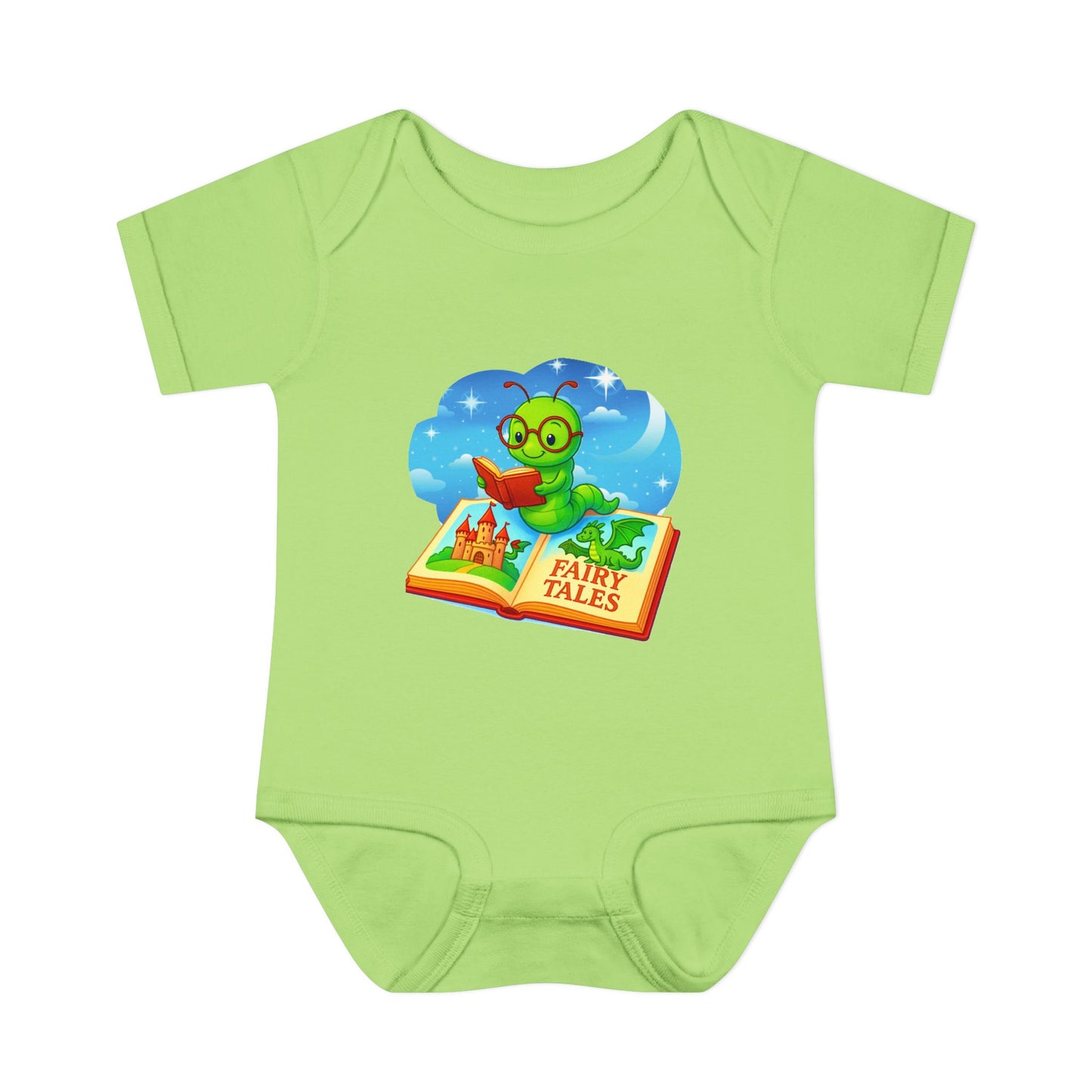Cute Caterpillar Storytime Bodysuit for Infants
